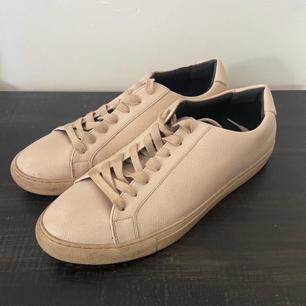 Alfani Grayson Men’s Beige Leather Shoes